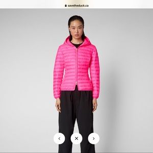 SAVE THE DUCK NWT 70 percent off website price. Pink xs